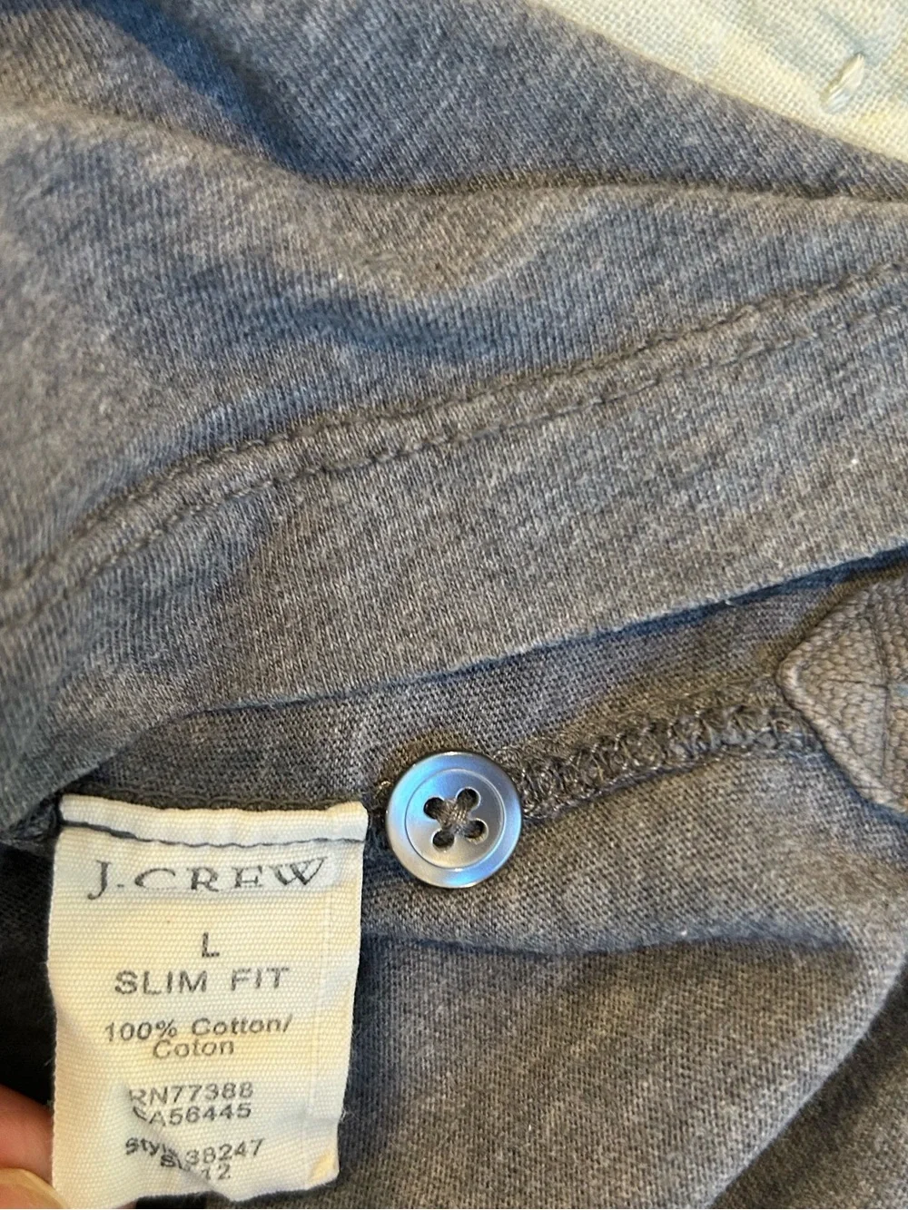 Men’s JCrew Polo. Size L.